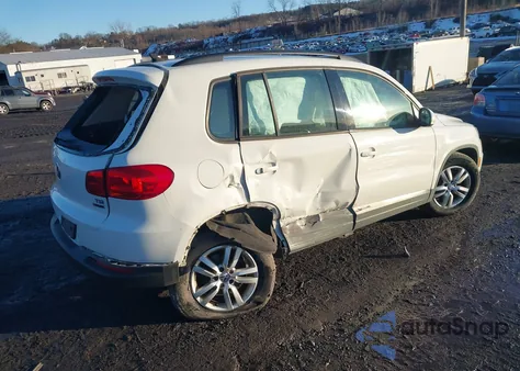2017 Volkswagen Tiguan 2.0T S z USA, uszkodzony, nr VIN WVGBV7AX0HW503868